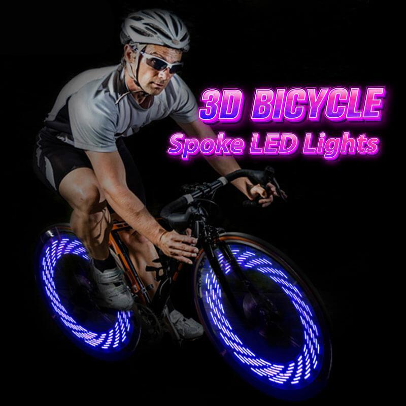 Børns Cykellys med RGB LED Mønstre