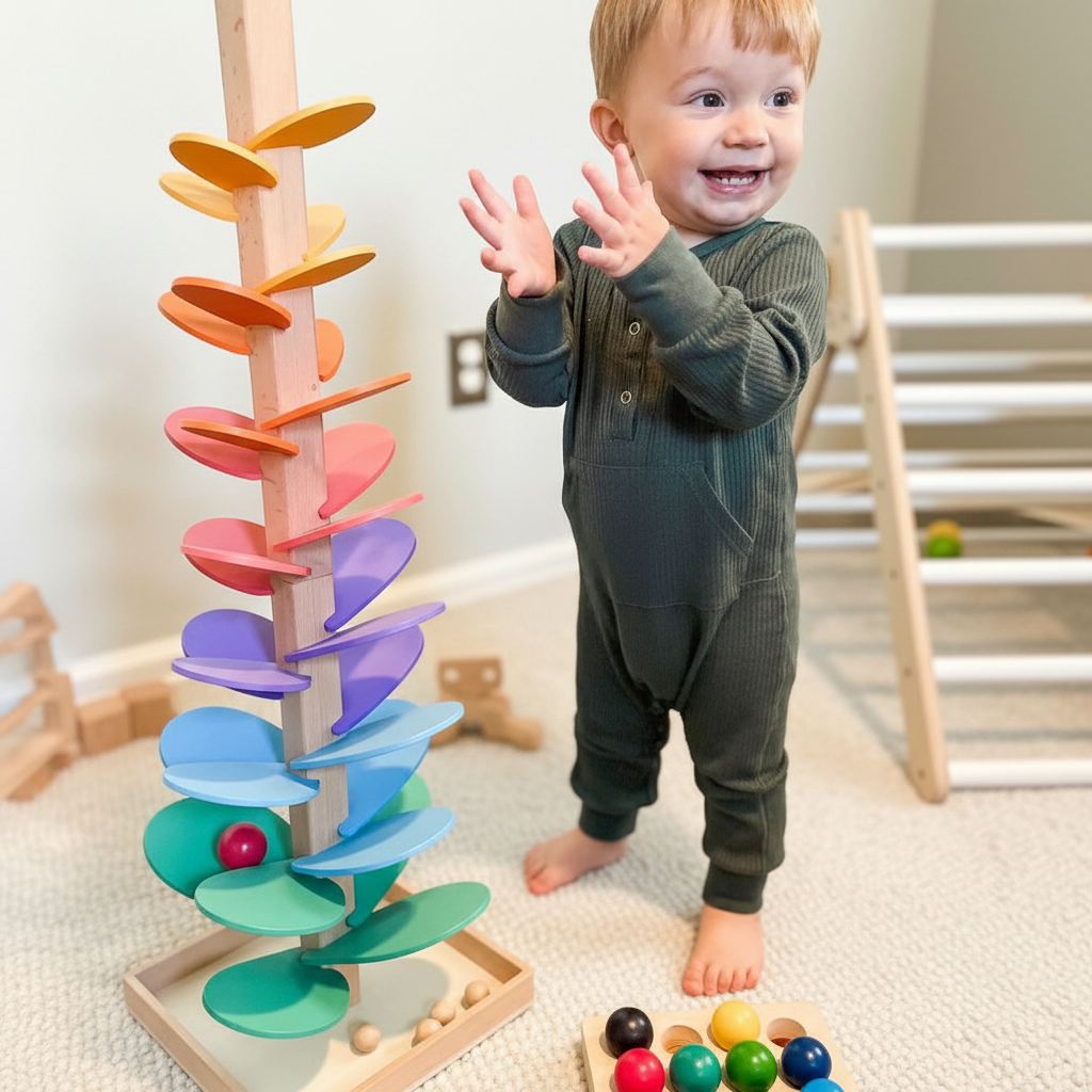 Børns Interaktive Marble Tower