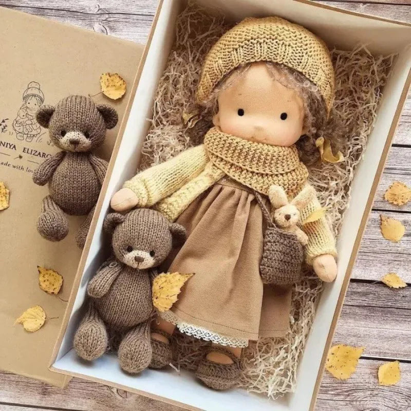 Børns Kawaii Kludedukke Håndlavet