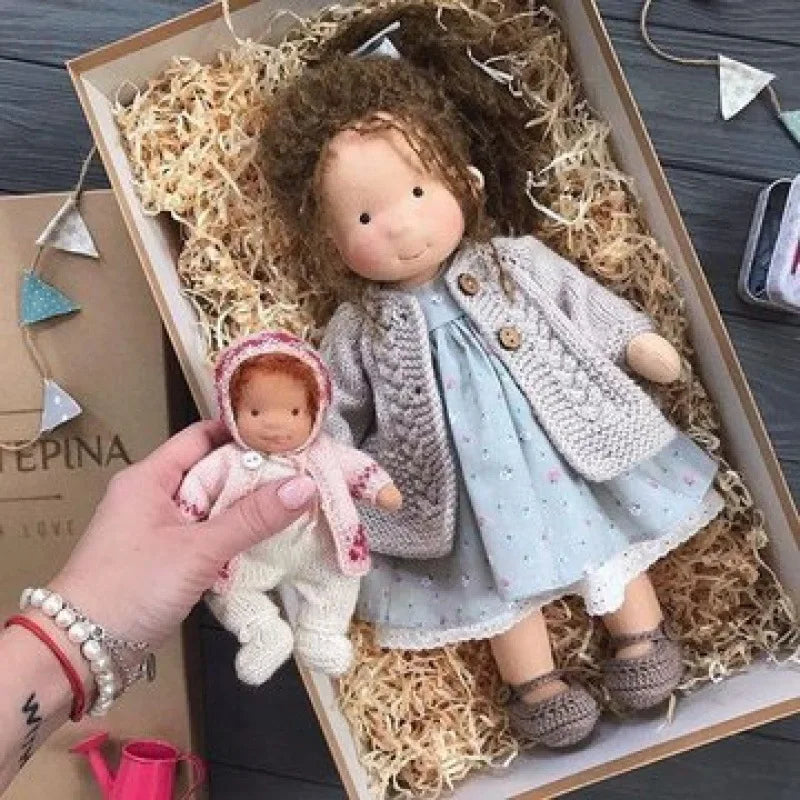 Børns Kawaii Kludedukke Håndlavet