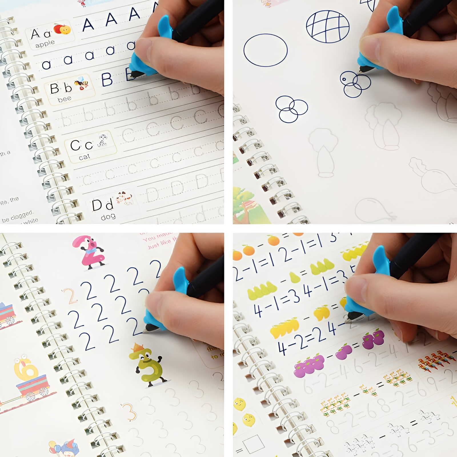 Børns Læringsbogsæt med Tegnepen