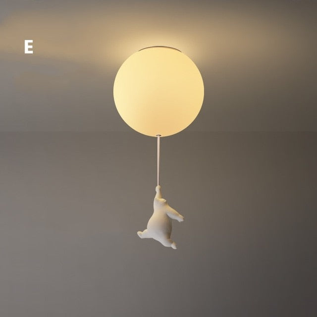 Børns Loftslampe Bjørn Design