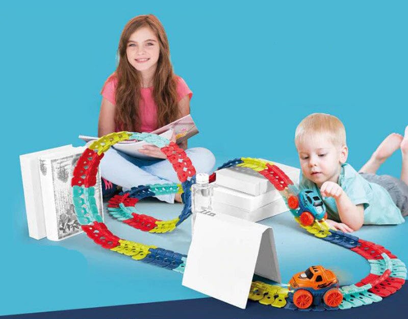 Børns Magnetisk Billegebane Legesæt