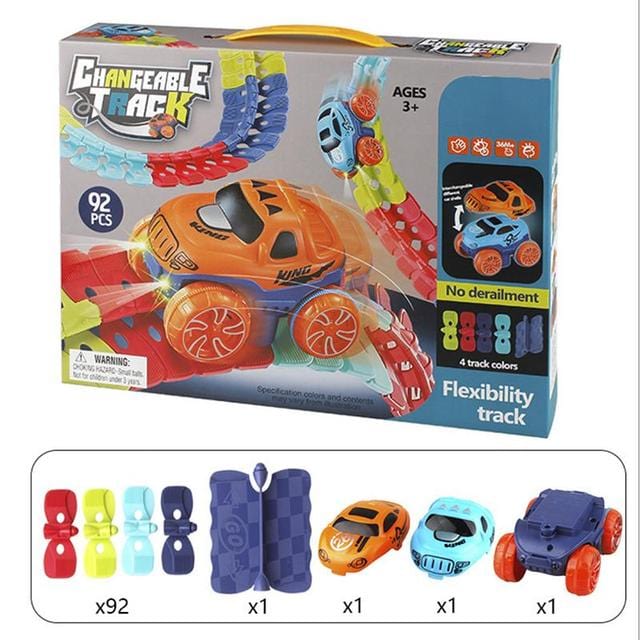 Børns Magnetisk Billegebane Legesæt