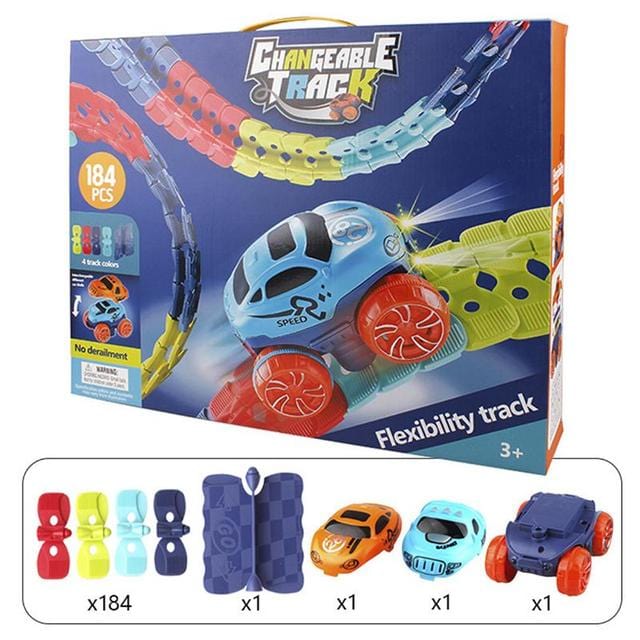 Børns Magnetisk Billegebane Legesæt