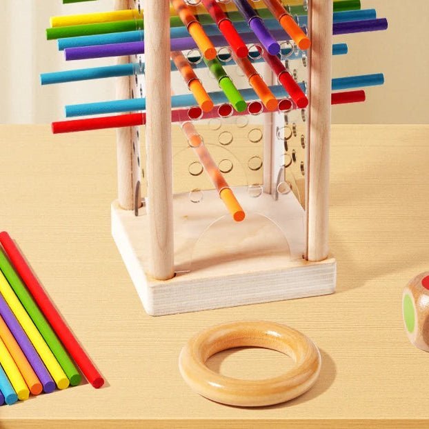 Børns Montessori Legetøj Tællestænger Sæt til Kognitiv Læring og Finmotorik