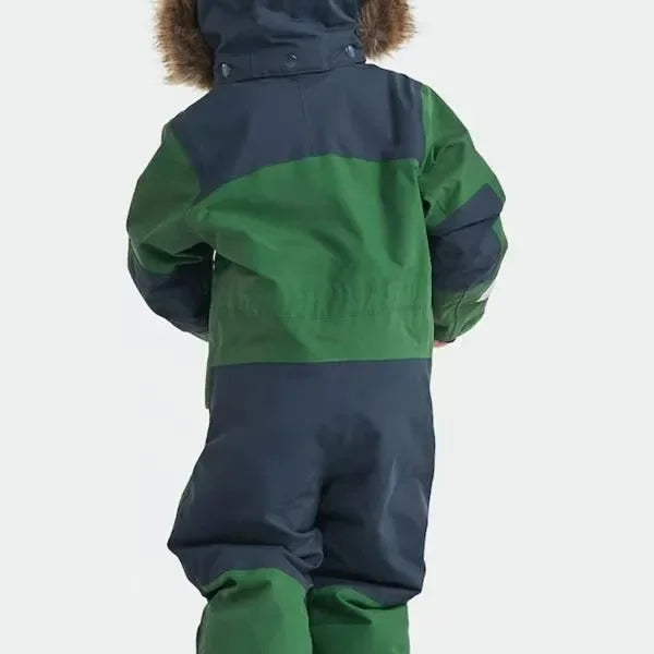 Børns Skioverall Vandtæt og Vindtæt med Hætte
