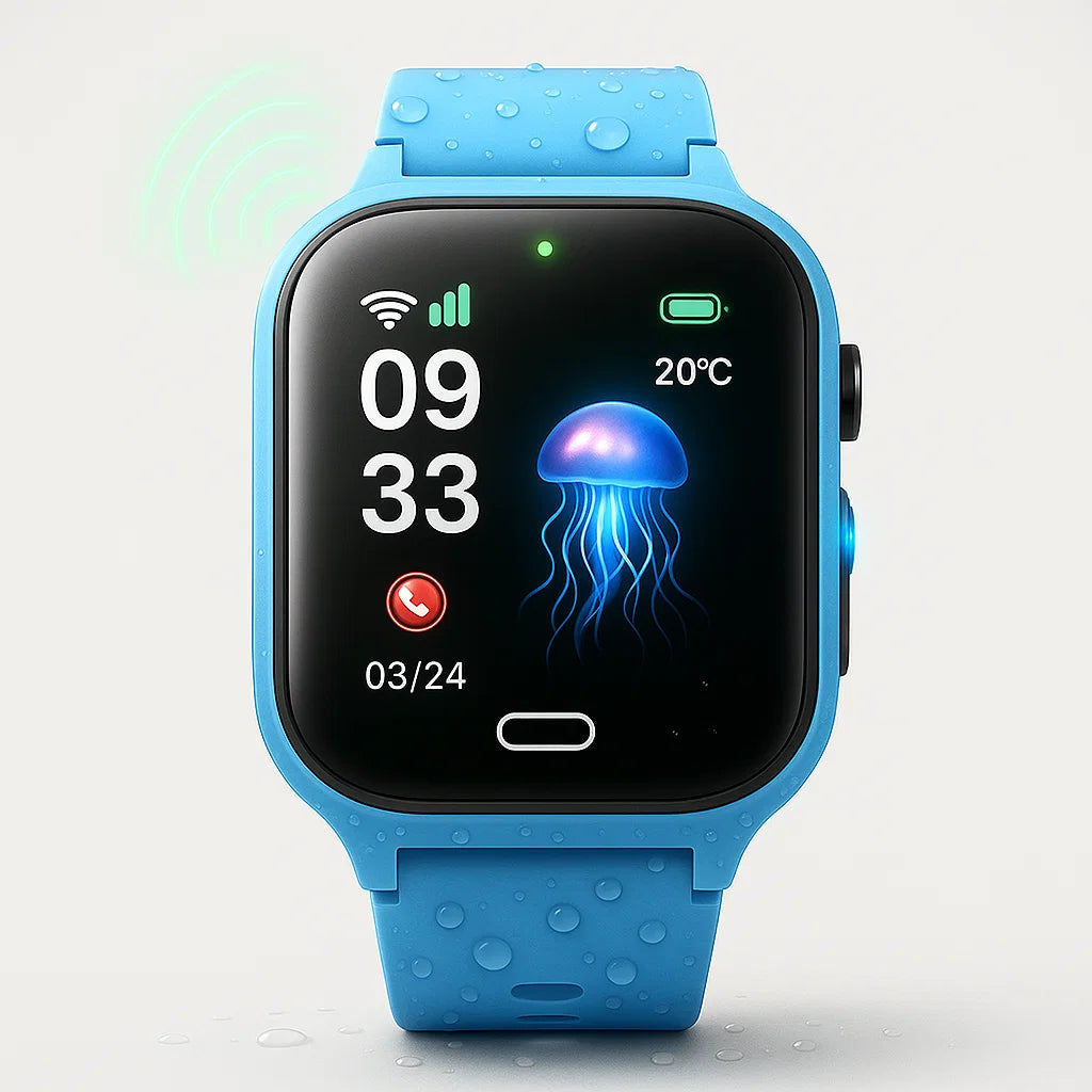 Børns Smartwatch med GPS og Kamera, Vandtæt og Letvægts Design