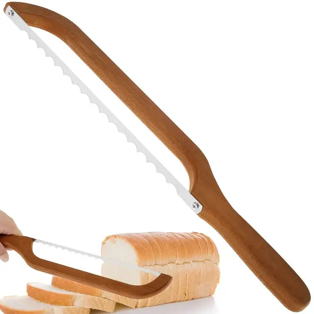Brødkniv med Takket Design til Præcise Snit