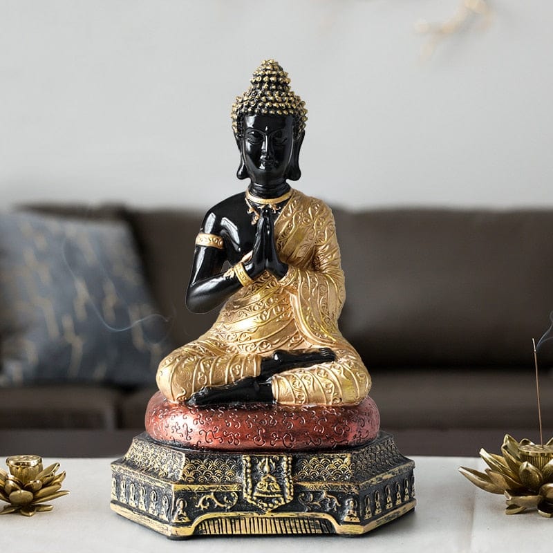 Buddha Statue Mediterende Design
