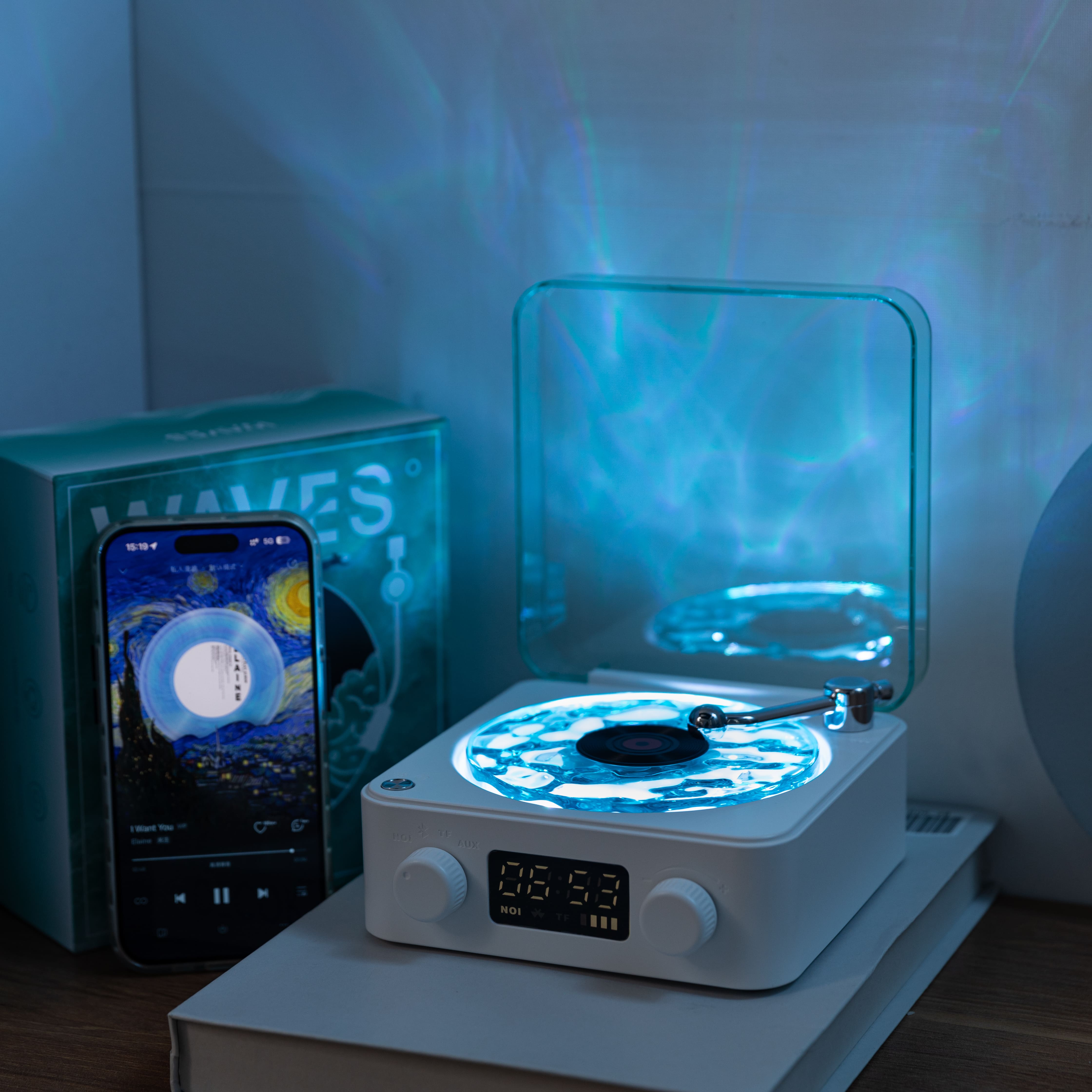 DreamTunes | Retro Mini Søvnhjælper med RGB-belysning-zarada.dk