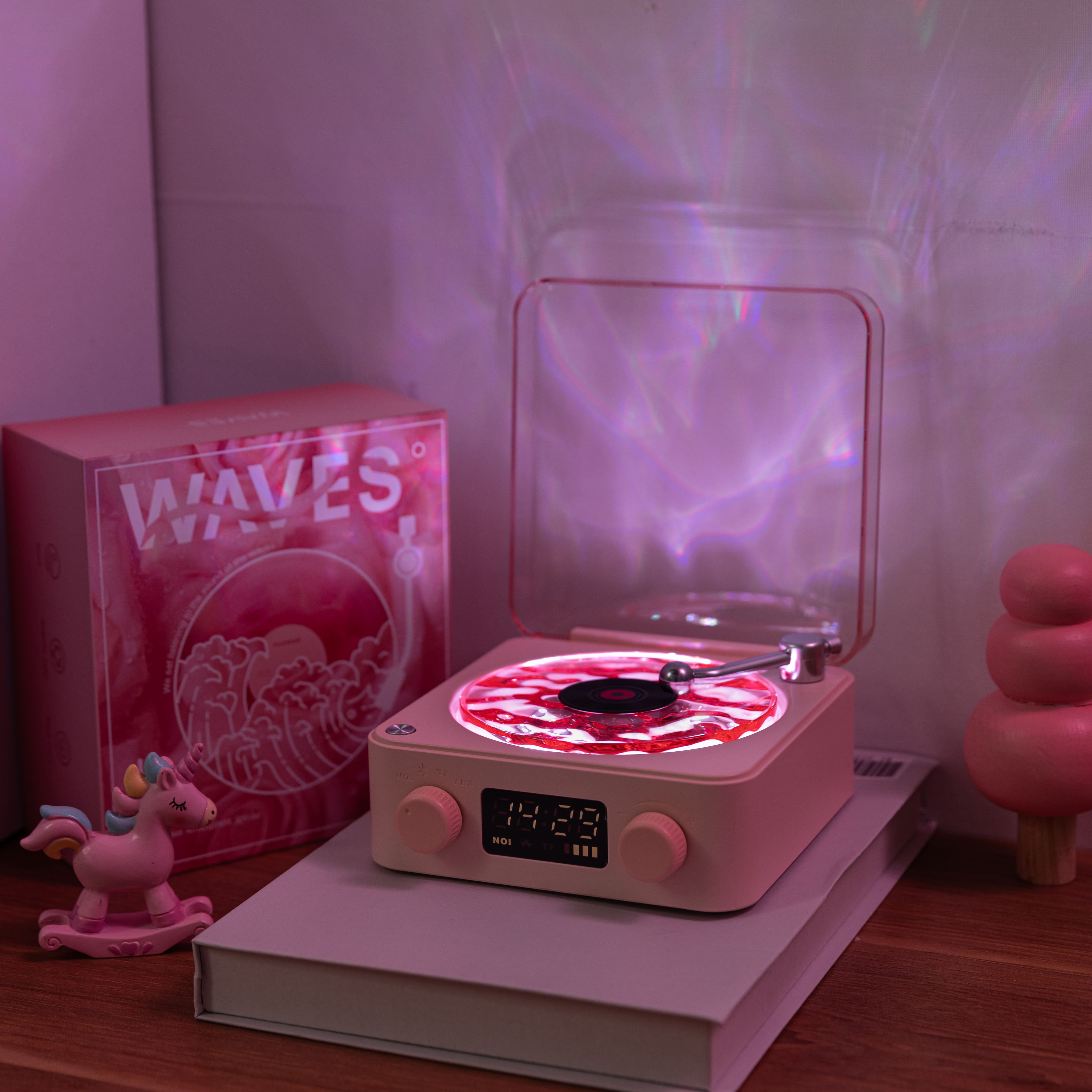 DreamTunes | Retro Mini Søvnhjælper med RGB-belysning-zarada.dk