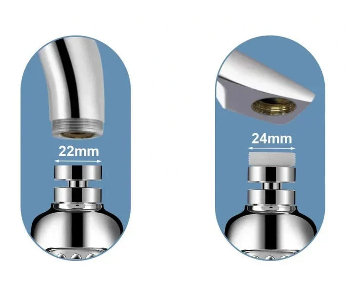EcoFlow | Svingbar Kran med Vandbesparende Filter Diffuser-zarada.dk