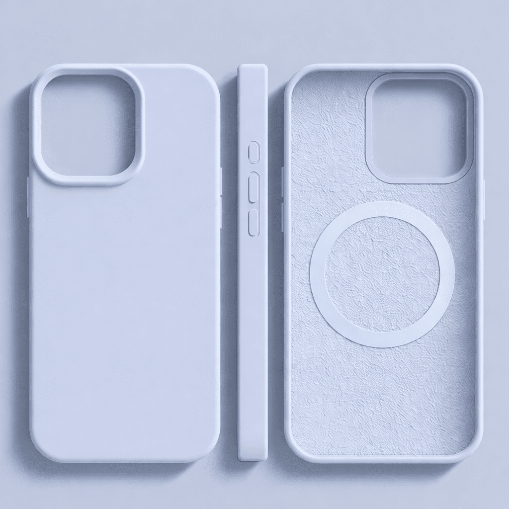 MAGNESOFT LUXE – Magnetisk Silikonecover med Soft-Touch Overflade til iPhone