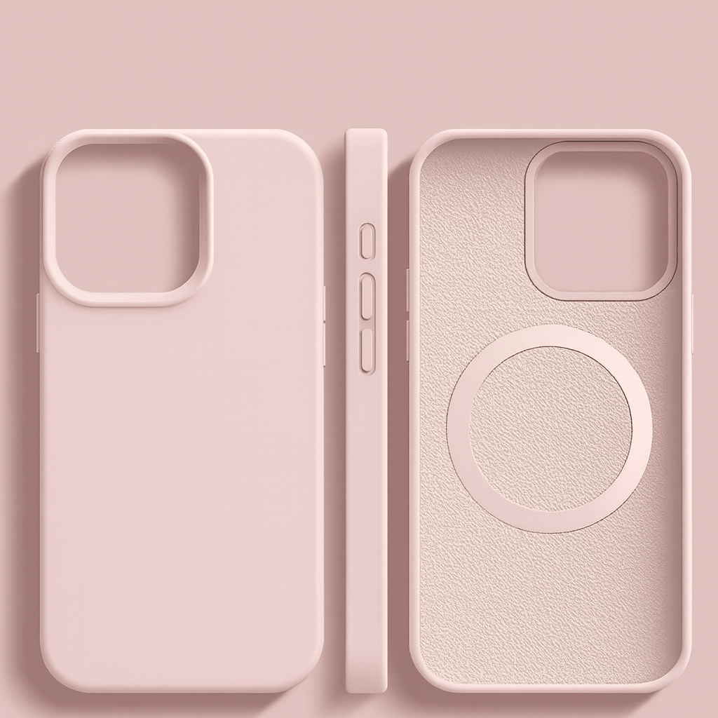 MAGNESOFT LUXE – Magnetisk Silikonecover med Soft-Touch Overflade til iPhone