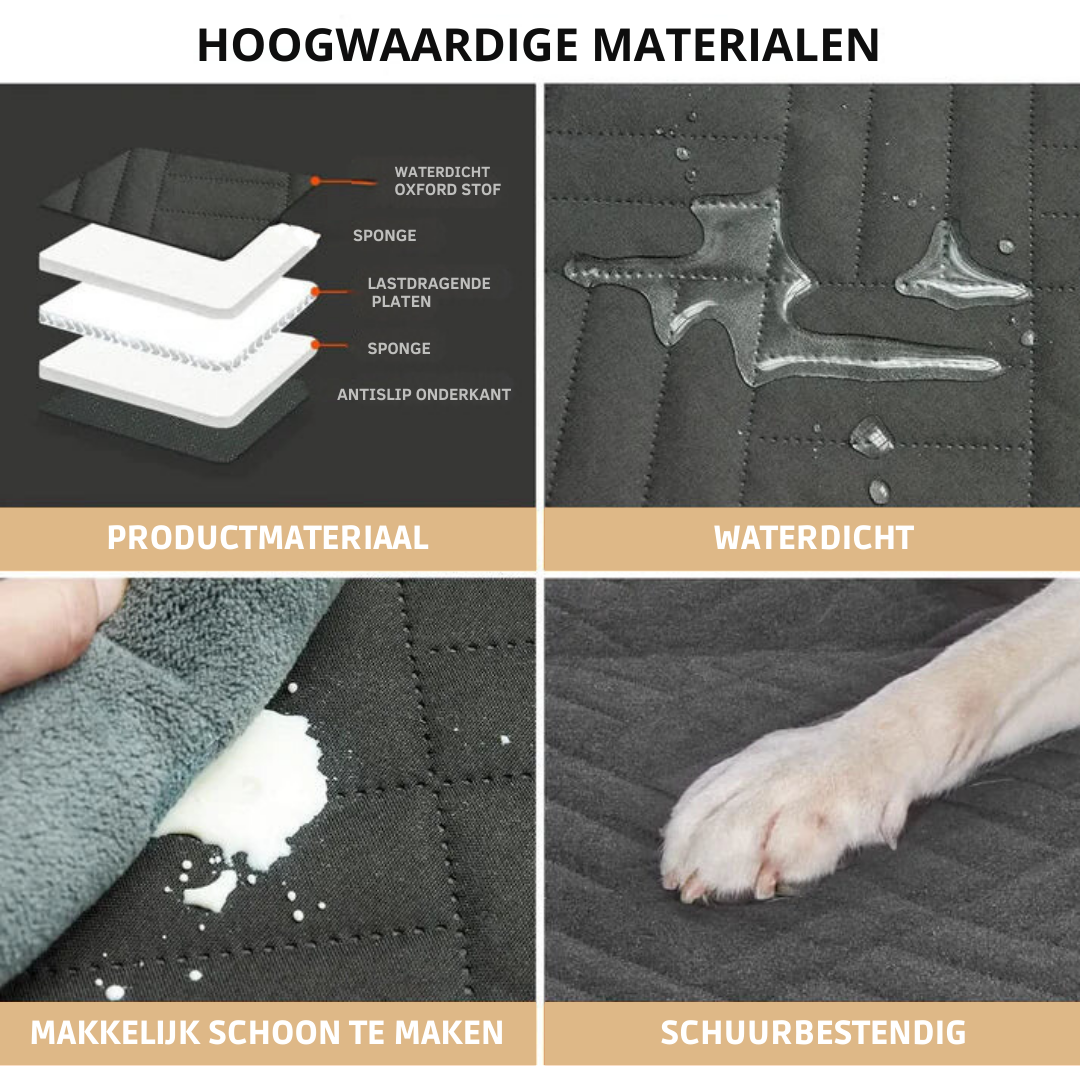 ComfortCarrier | Hvor bilbeskyttelse og komfort til din hund mødes | +Sikker hundesnor