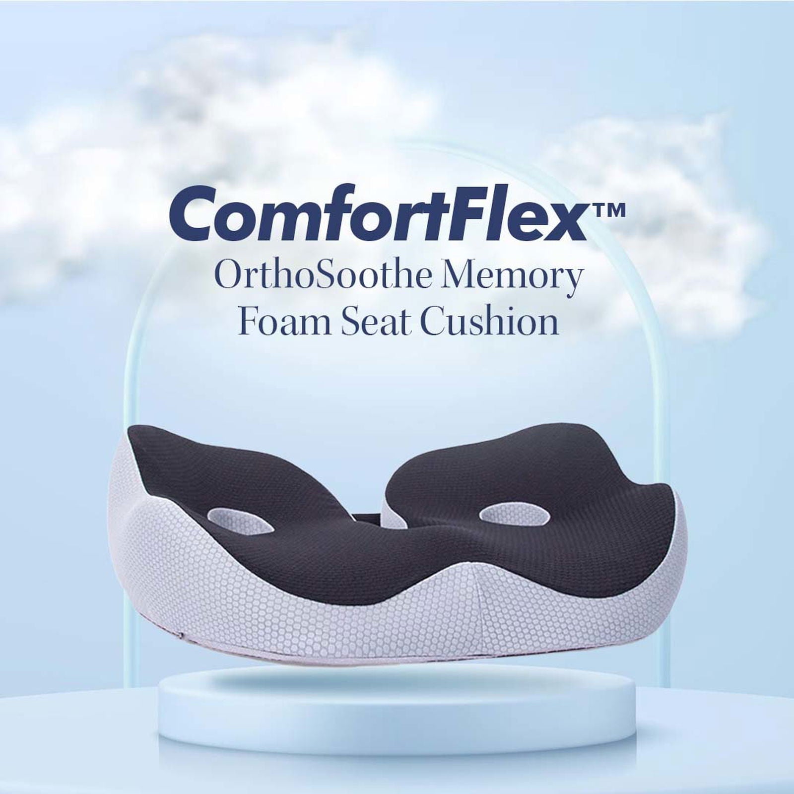 FlexiSeat | Justerbart Ergonomisk Siddepude-zarada.dk