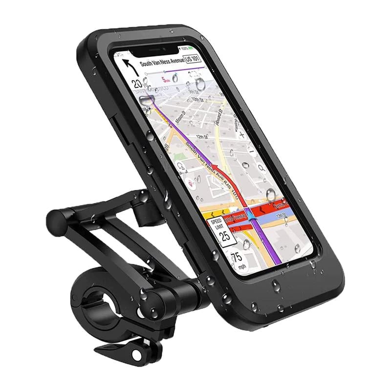 Cykelholder til Mobiltelefon med USB Oplader