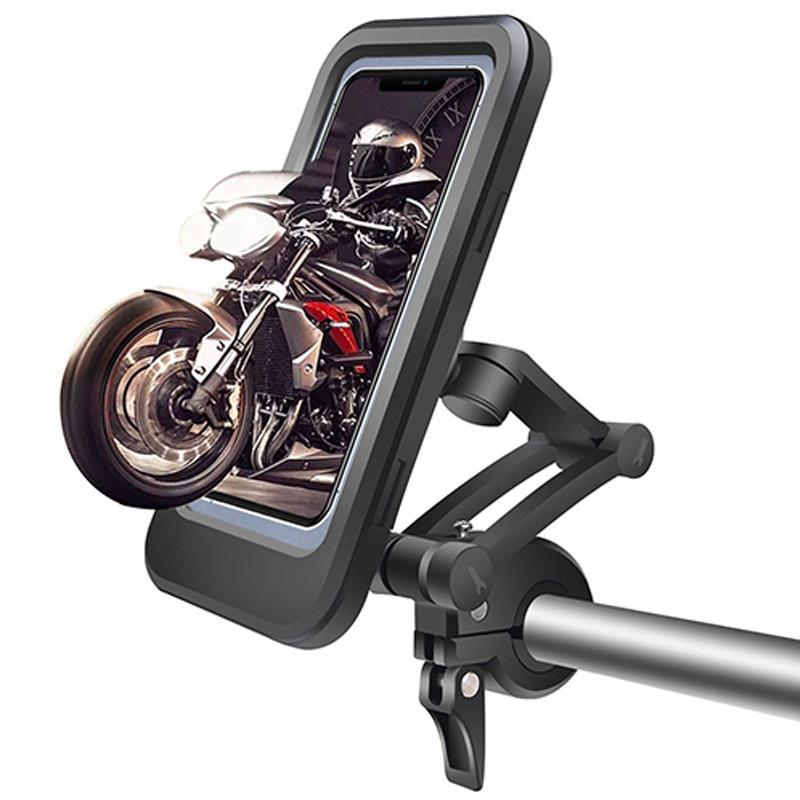 Cykelholder til Mobiltelefon med USB Oplader