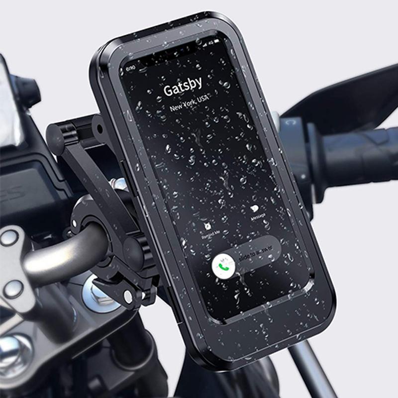 Cykelholder til Mobiltelefon med USB Oplader