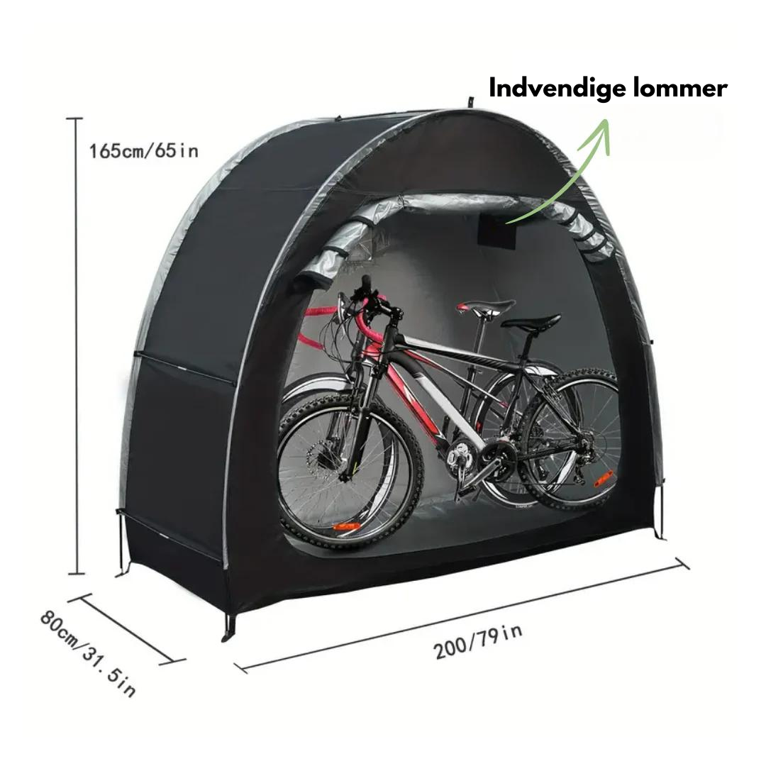 Cykelopbevaringstelt til 2 cykler