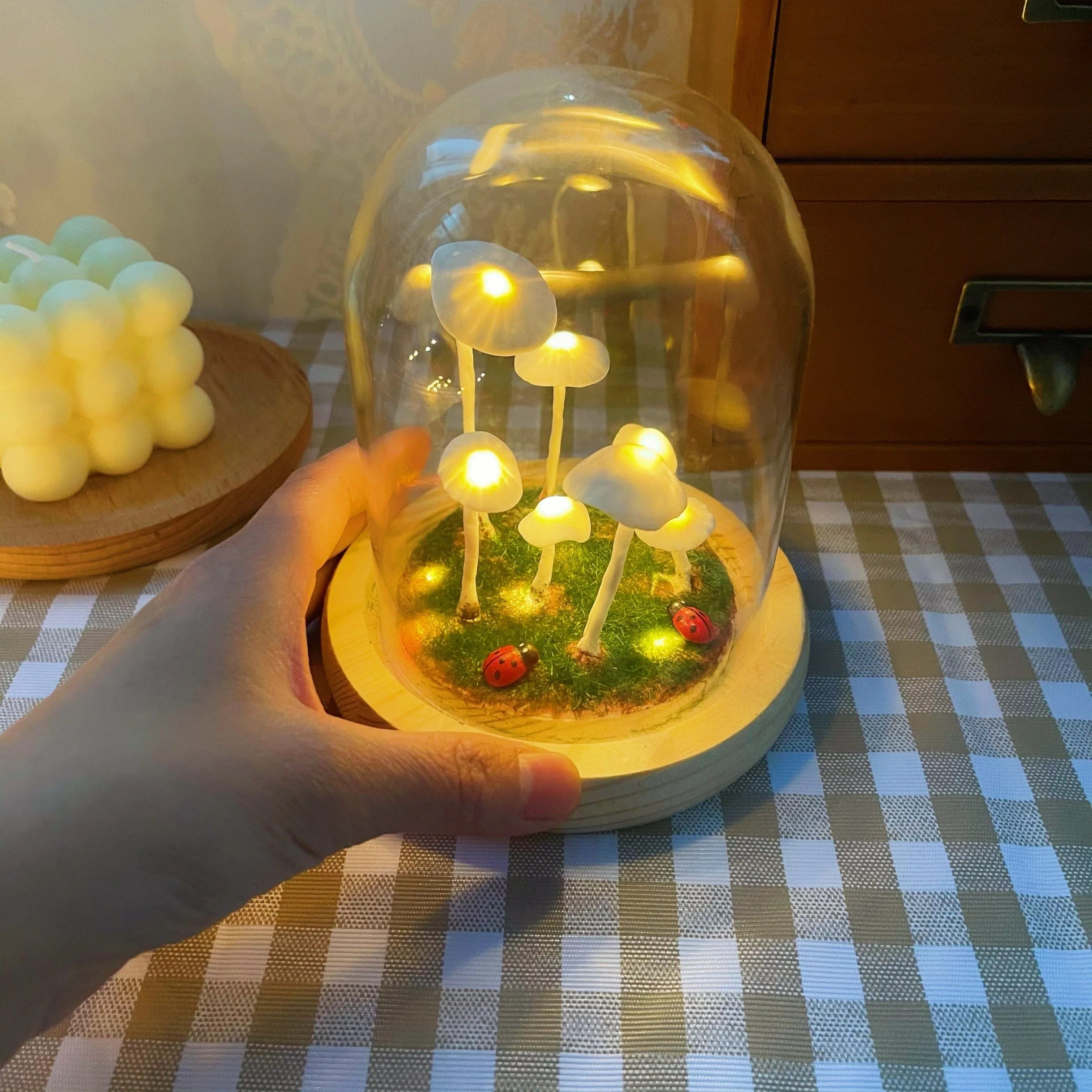 DIY Svampelampe til Kreativ Indretning