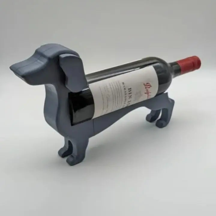 Dachshund Vinflaskeholder Unik Design Dekorativ Indretning