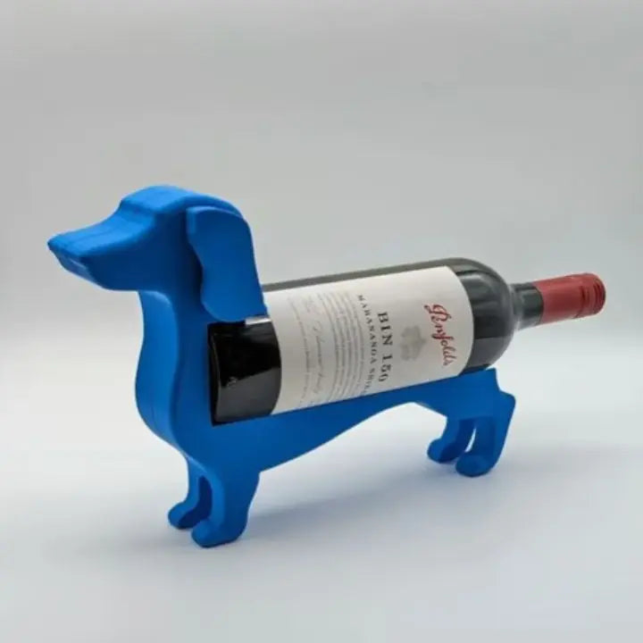 Dachshund Vinflaskeholder Unik Design Dekorativ Indretning