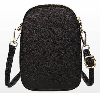 Kvinders Crossbody Taske Vegansk Læder Kompakt Design