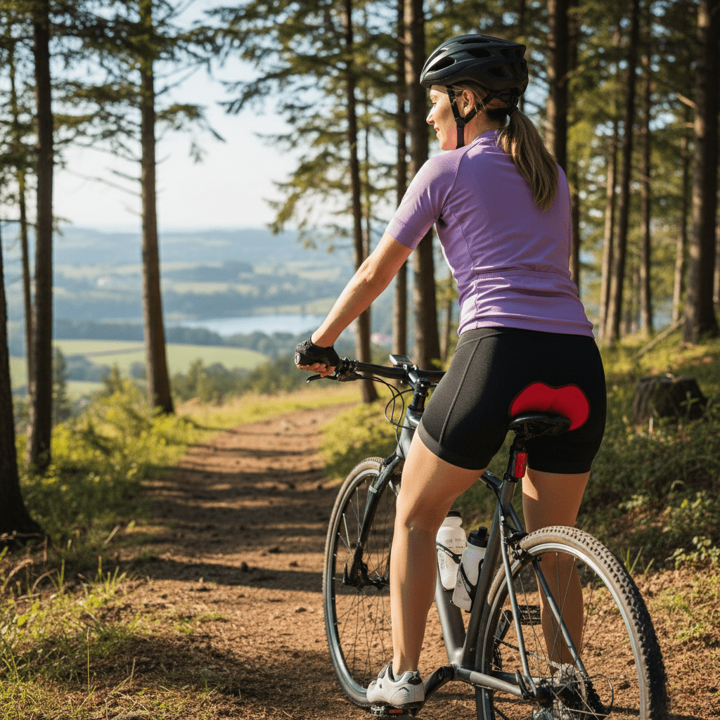 Dame Cykelshorts Ergonomisk Design til Komfortable Cykelture