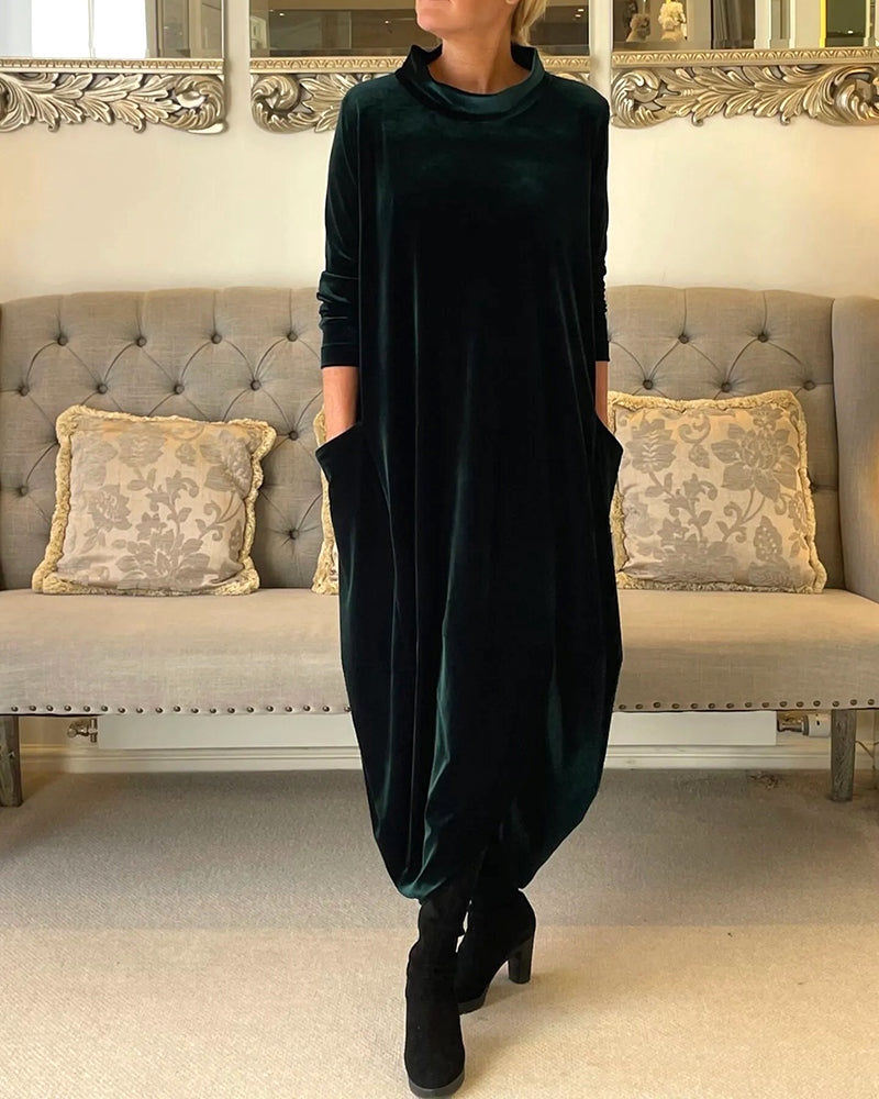 Kvinders  Kjole Flydende Silhuet Feminint Design