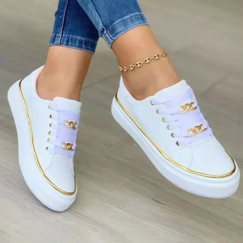 Kvinders Sneakers Komfortabel Design Åndbart Tekstil