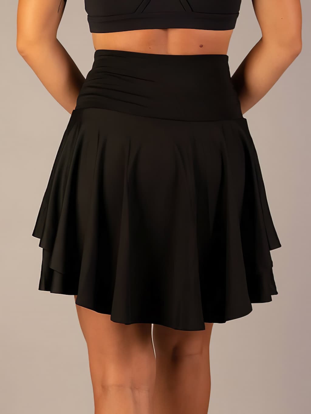 Dame Tennisnederdel Sporty med Integrerede Shorts