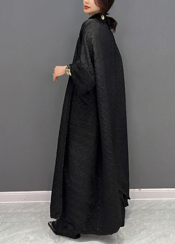 Kvinders Trench Coat med Overdimensionerede Lommer