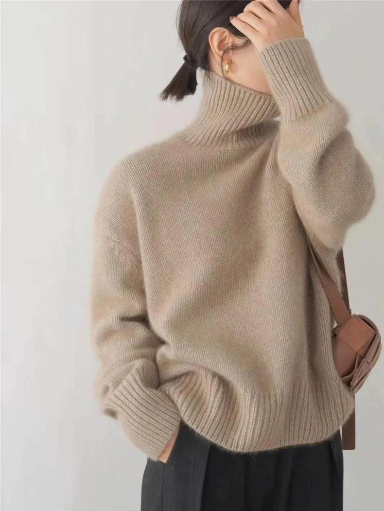 kvinder Turtleneck Trøje med Klassisk Design