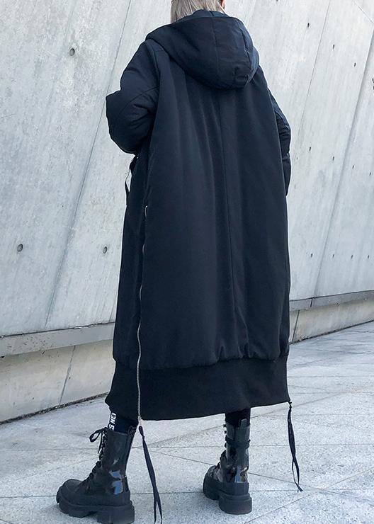 Kvinders Vinterparka Oversize med Hætte
