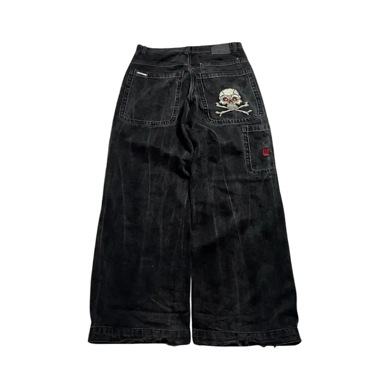Damer Baggy Jeans Høj Talje