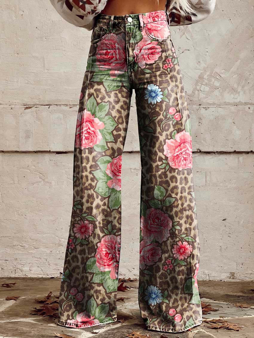 Kvinders Lange Denim Bukser Casual Komfort