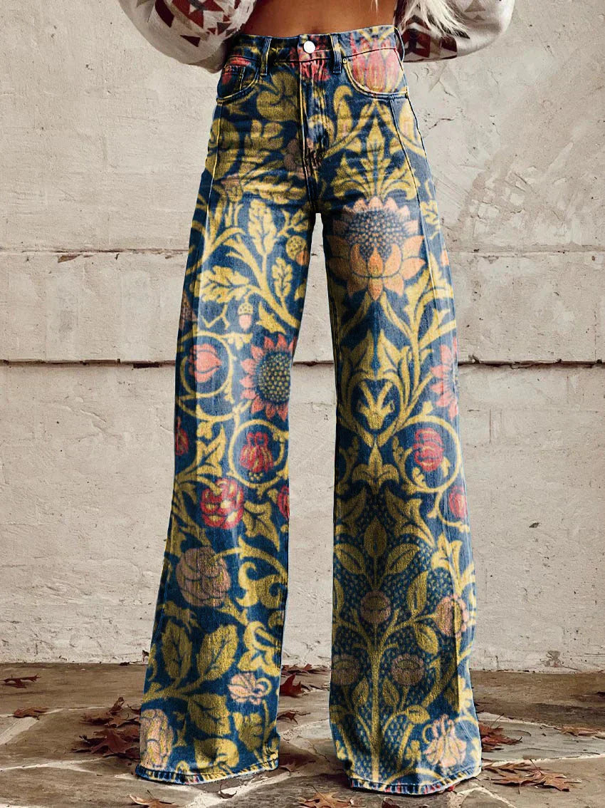 Kvinders Lange Denim Bukser Casual Komfort