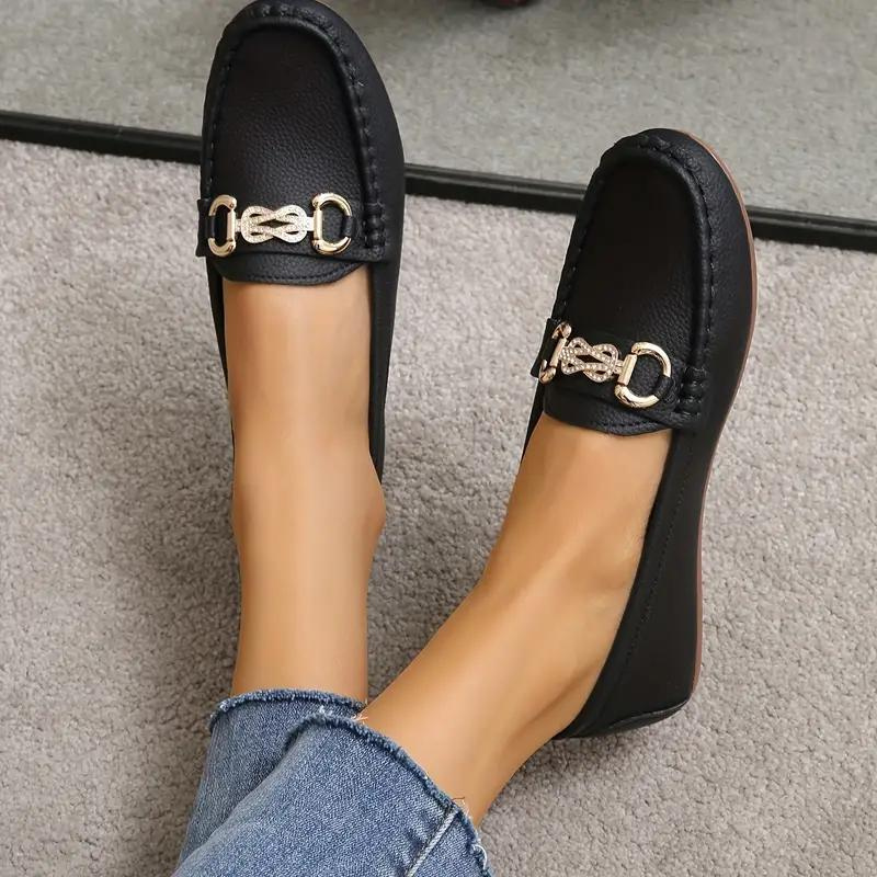 Kvinders Loafers Slip-On Læder