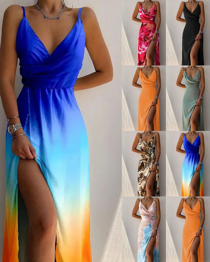 Kvinders Maxi Kjole Moderne Stil