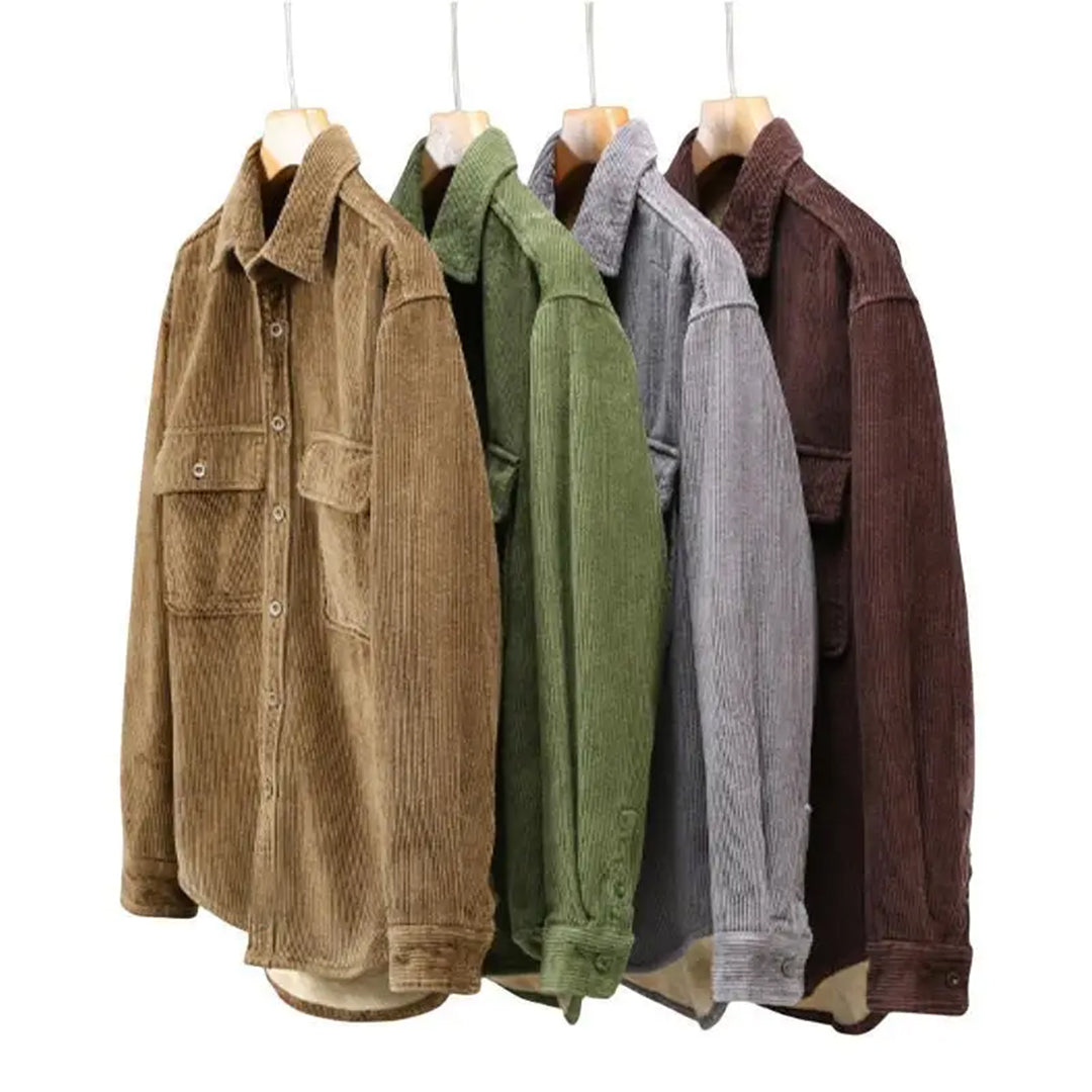 Daniel Overshirt Mand – Alsidig Efterårsskjorte Jakke & Chic Casual Stil