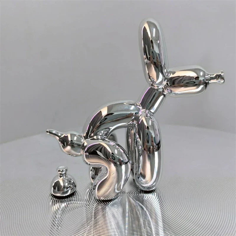 Dekorativ Ballonhund Kunst Accent Dekoration Legende Design