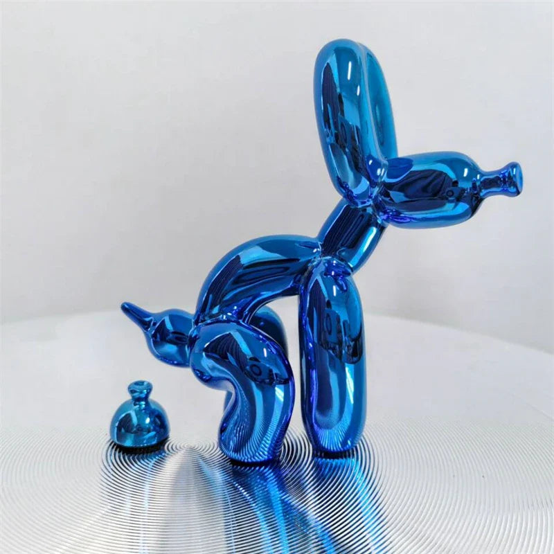Dekorativ Ballonhund Kunst Accent Dekoration Legende Design