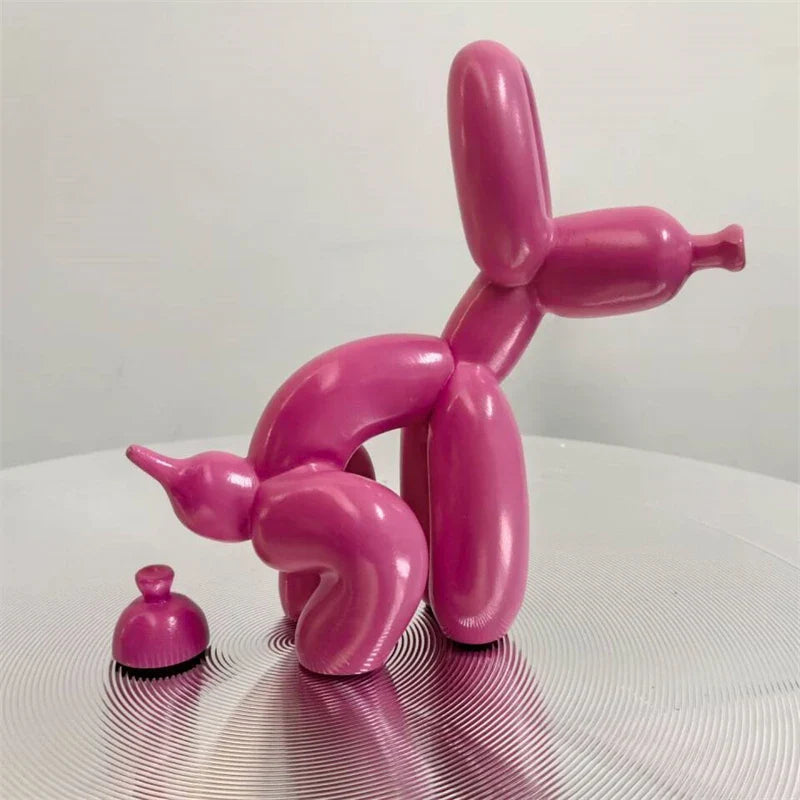 Dekorativ Ballonhund Kunst Accent Dekoration Legende Design