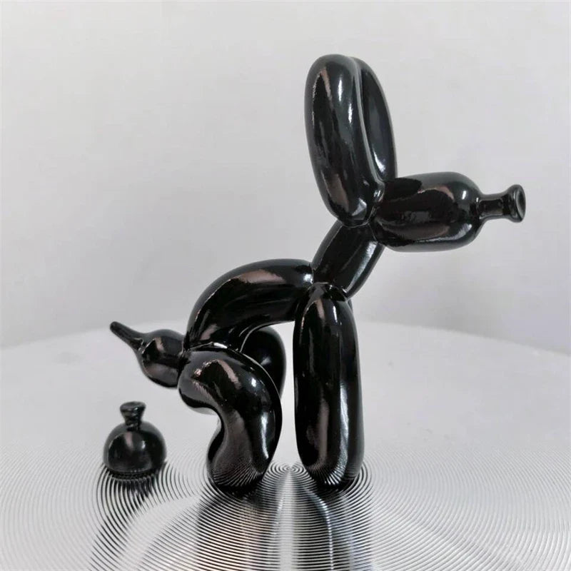 Dekorativ Ballonhund Kunst Accent Dekoration Legende Design
