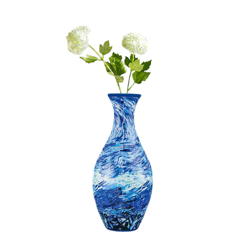 Dekorativ Blomstervase 3D Puslespil til Kreativ Indretning