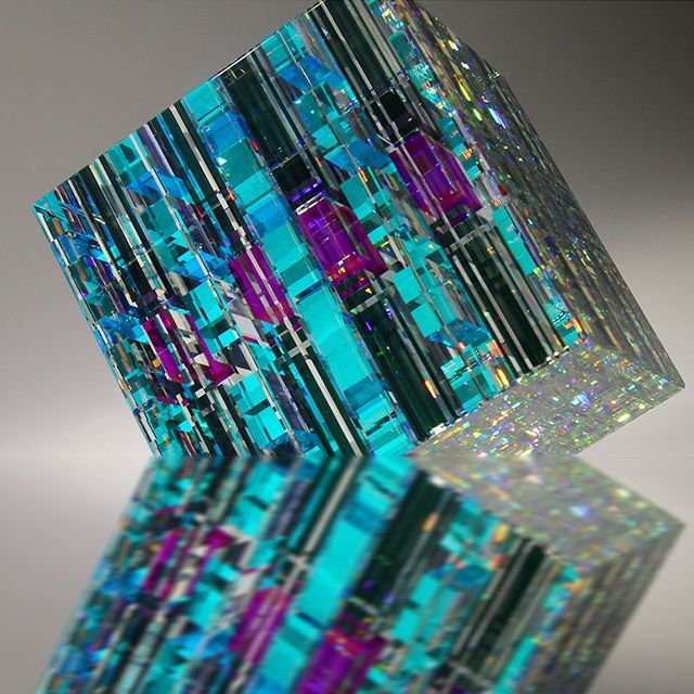 Dekorativ Fantasy Magic Cube Ornament