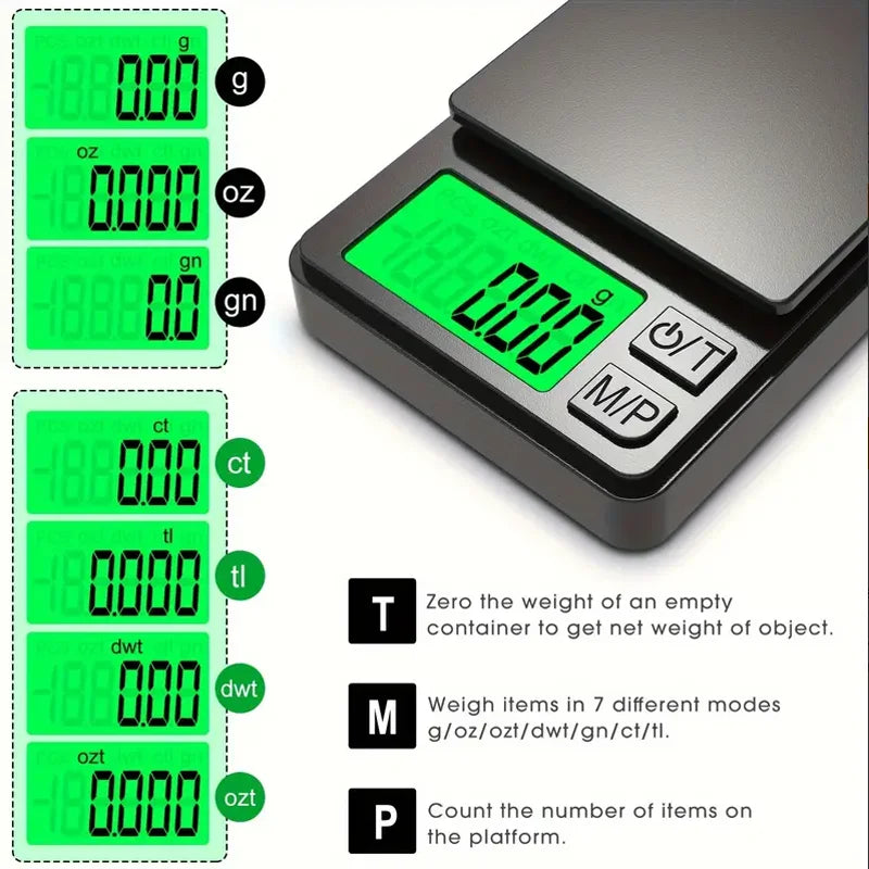 Digital Vægt Kompakt Design
