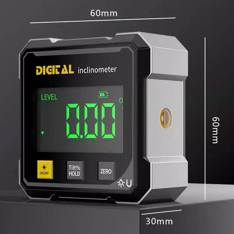 Digital Vinkelmåler med Magnetisk Base